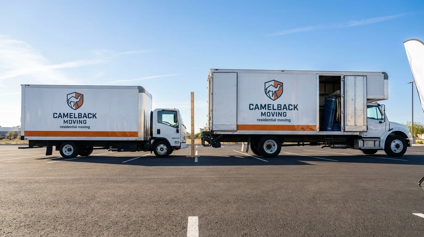 Moving truck size capacity guide in Big Rock
